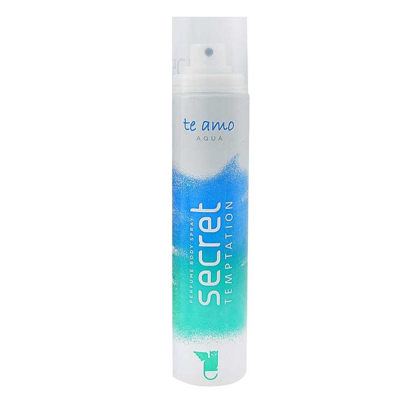 secret temptation te amo aqua perfume body spray