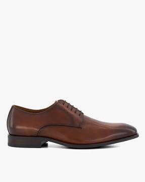 secretive lace-up formal shoes