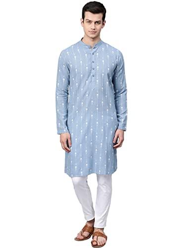 see designs blue printed straight kurta_sdmdwkt833s