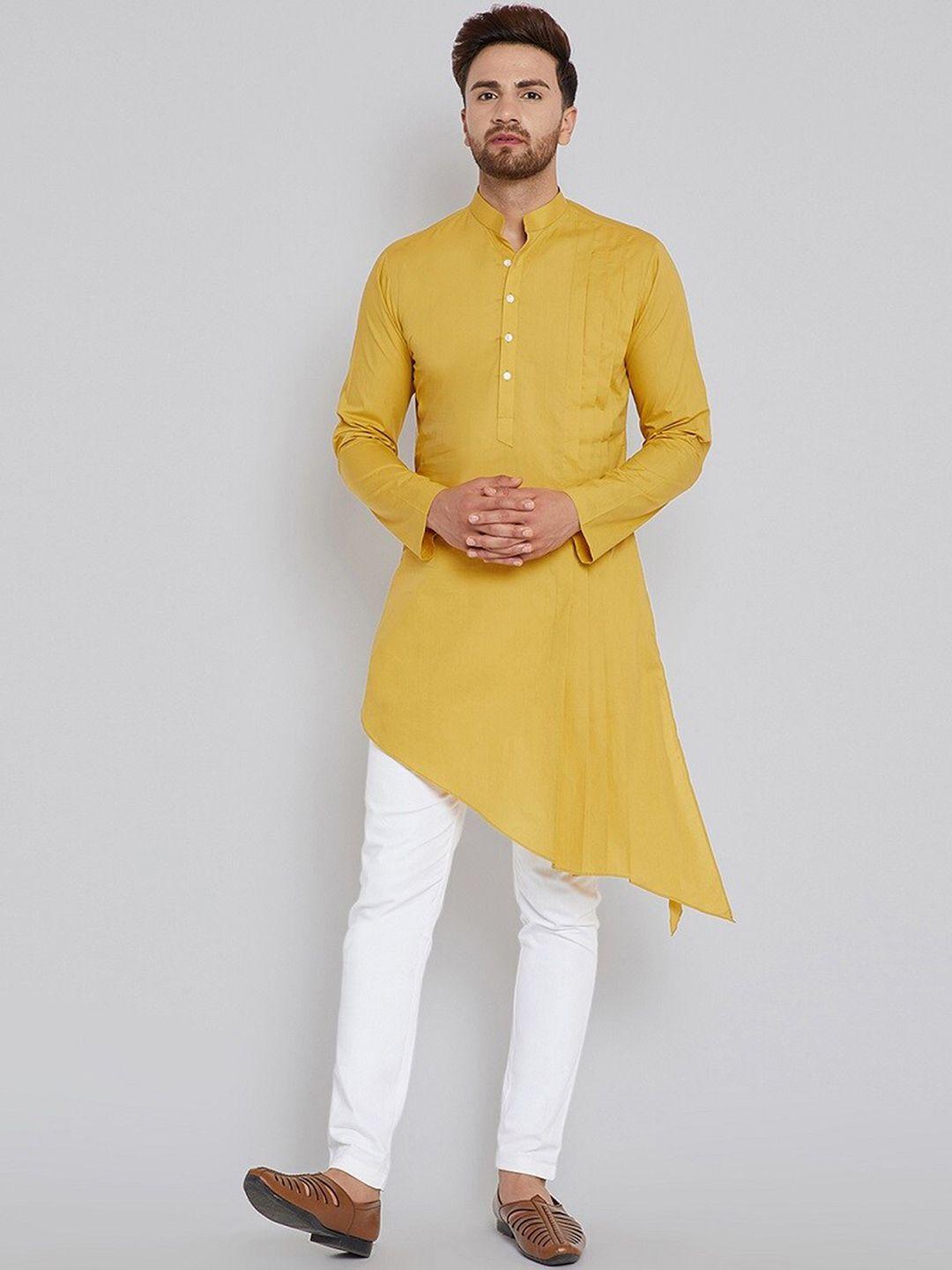 see designs men pure cotton kurta with pyjamas