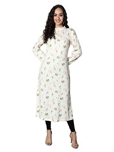 see designs white animal women's kurta_sd1634m