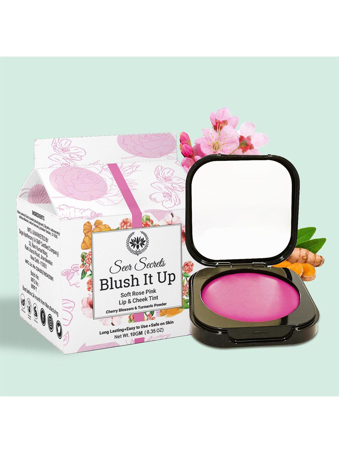 seer secrets blush it up lip & cheek tint 10 g - pink lemonade