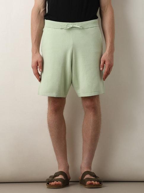 selected-homme-mint-green-regular-fit-shorts