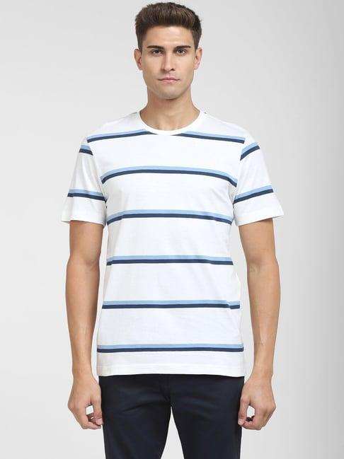 selected homme allure striped regular fit t-shirt