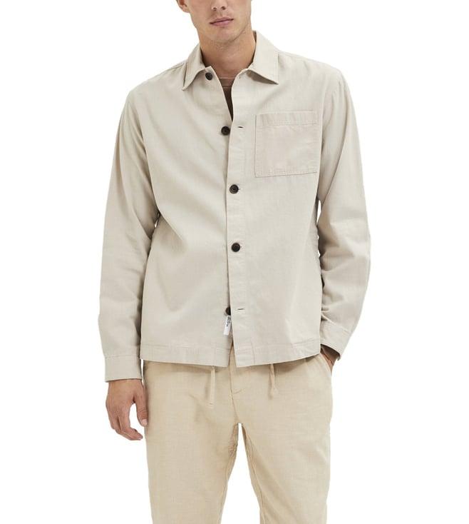 selected homme angora loose fit shirt