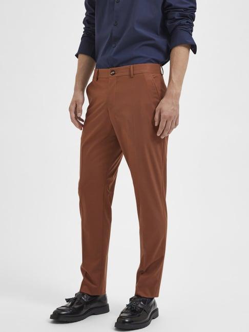 selected homme argan oil slim fit trousers