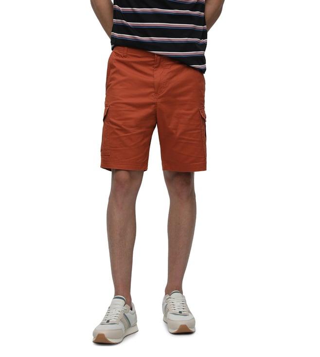 selected homme baked clay regular fit shorts