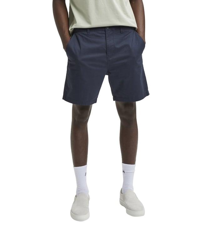 selected homme dark sapphire regular fit shorts