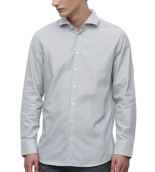 selected homme sky captain striped regular fit shirts