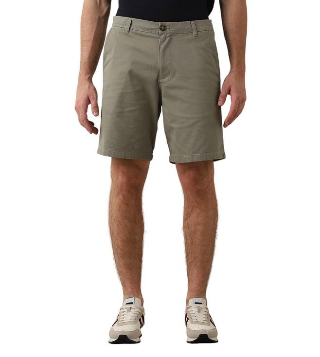 selected homme vetiver regular fit shorts