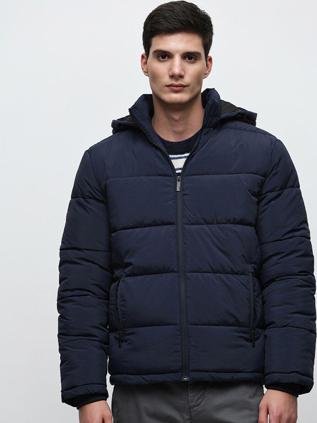 selected hooded puffer jacket