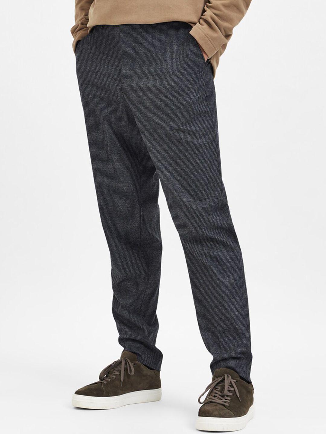 selected men grey slim fit chinos trouser