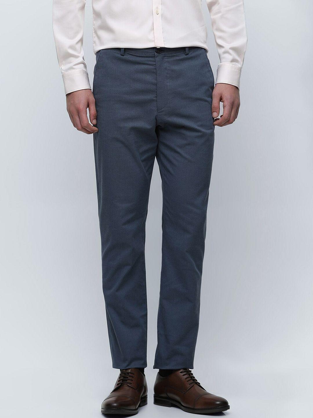 selected men slim fit formal trousers