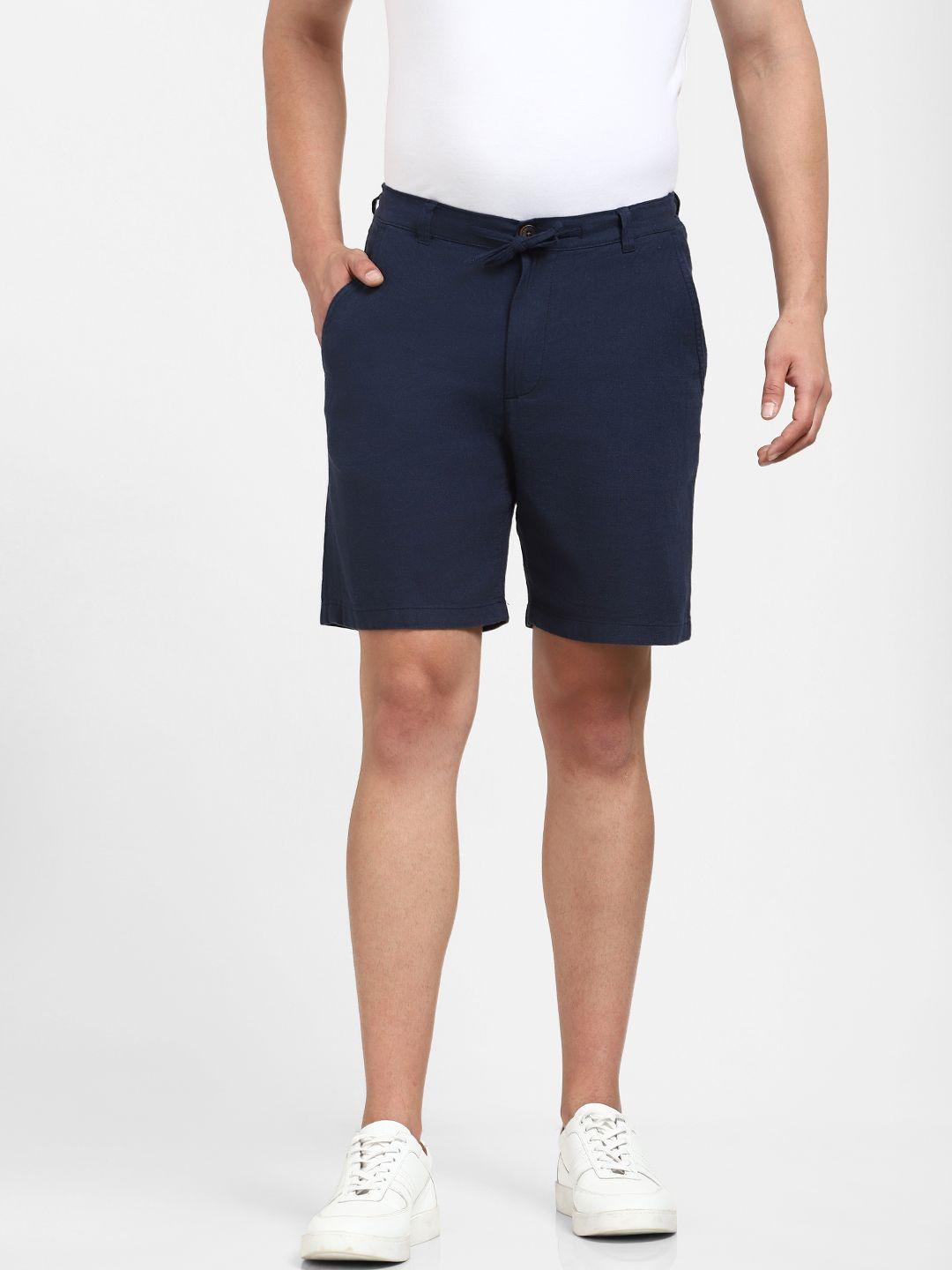 selected slhregular-brody lin men mid-rise cotton regular shorts