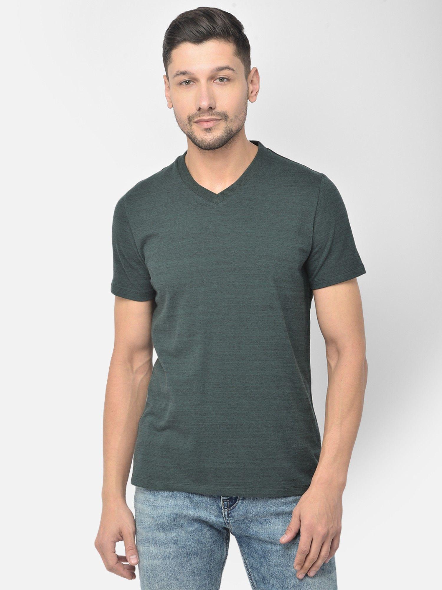 self design green t-shirt