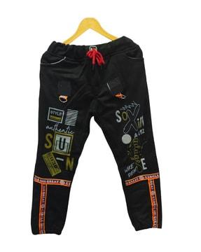 self-design jogger jeans