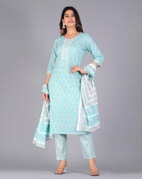 self-design kurta set