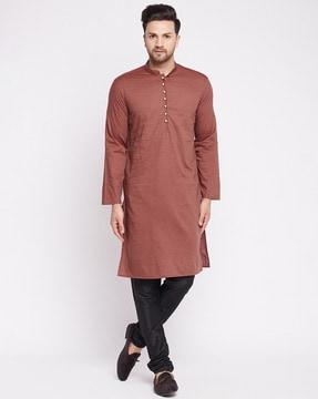 self-design long kurta