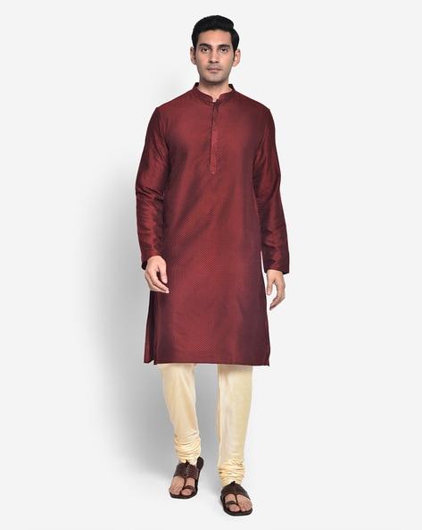 self-design long kurta