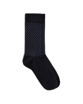 self-design mid-calf length socks