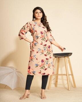 self-design straight kurti