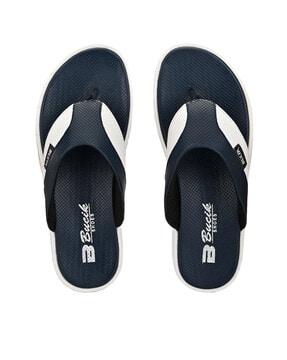 self-design thong-strap flip-flops