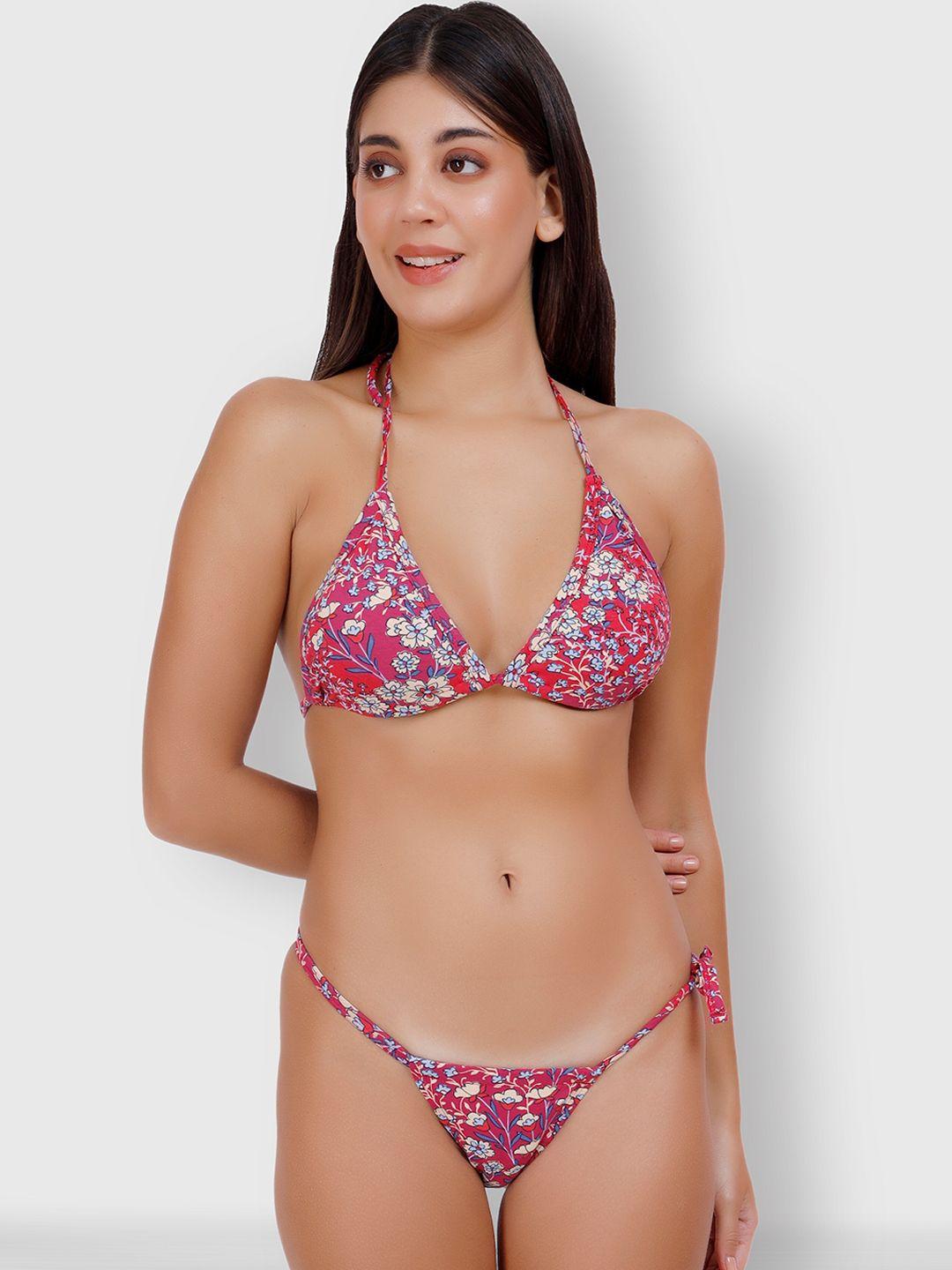 selfcare printed lingerie set sn2194fs