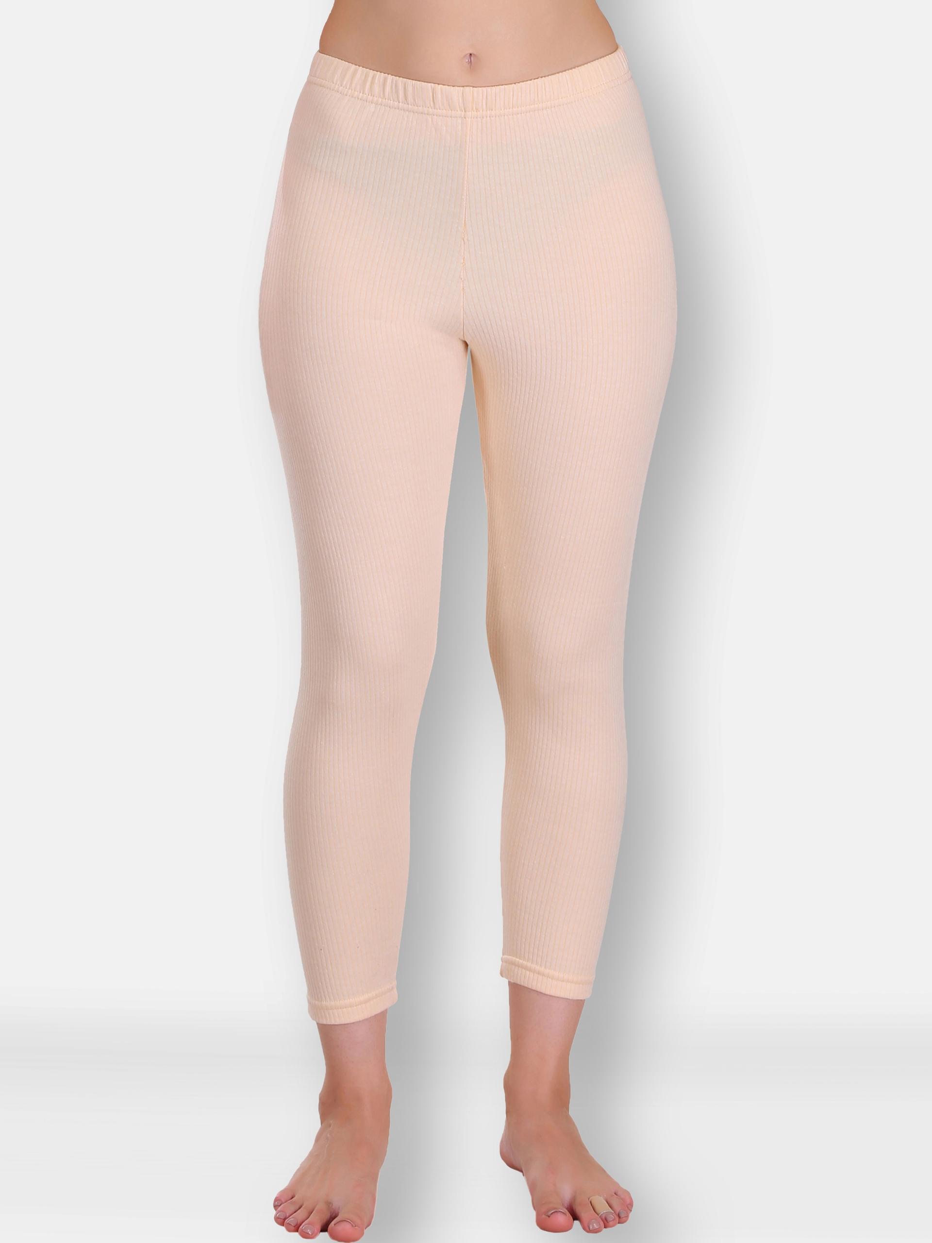 selfcare women ribbed thermal bottom