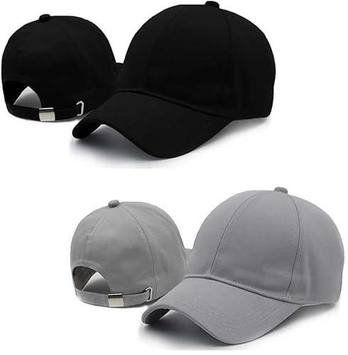 selloria brand a combo pack of 2 stylish sport inspire + baseball.cap for men's and boy's cap (pack of 2) multicolour