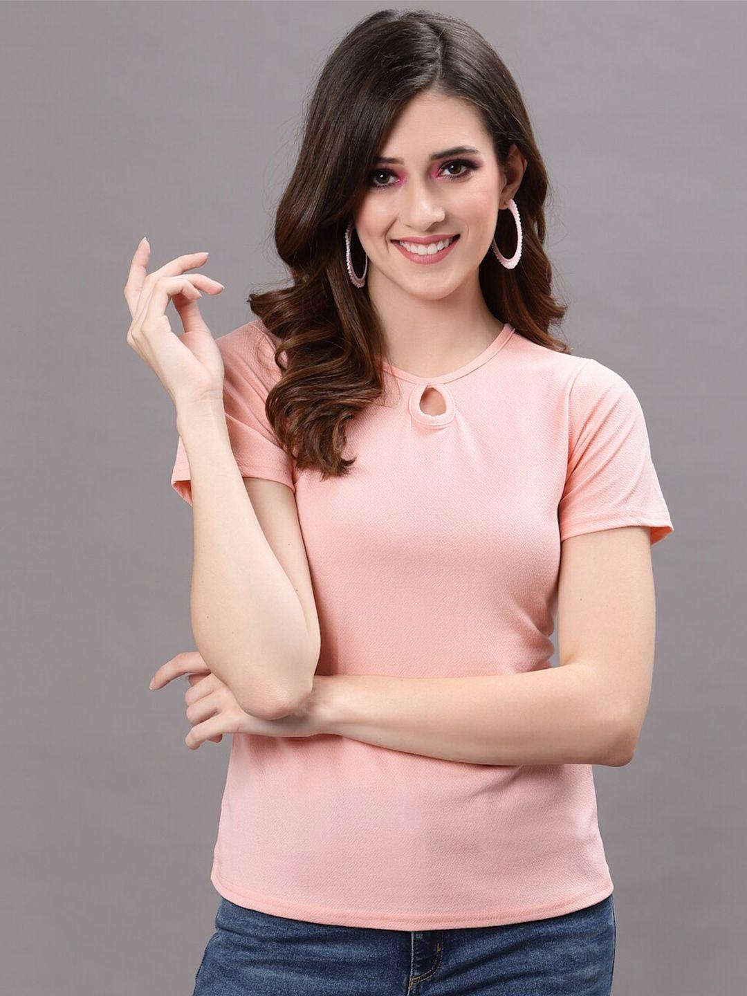 selvia keyhole neck regular top