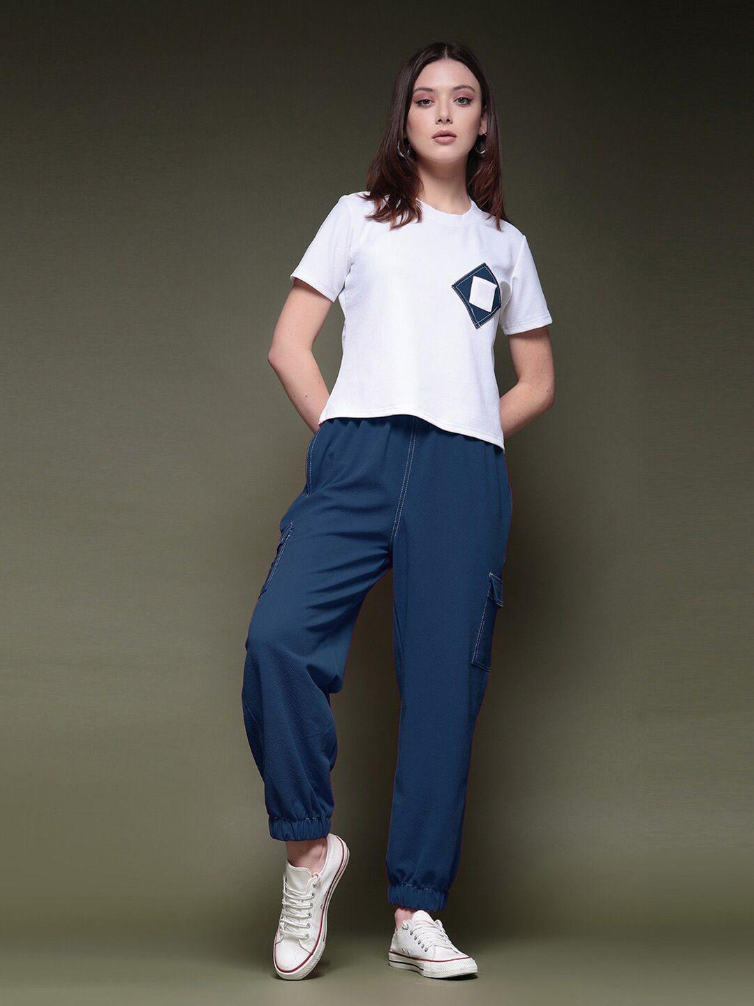 selvia round-neck top with joggers co-ords