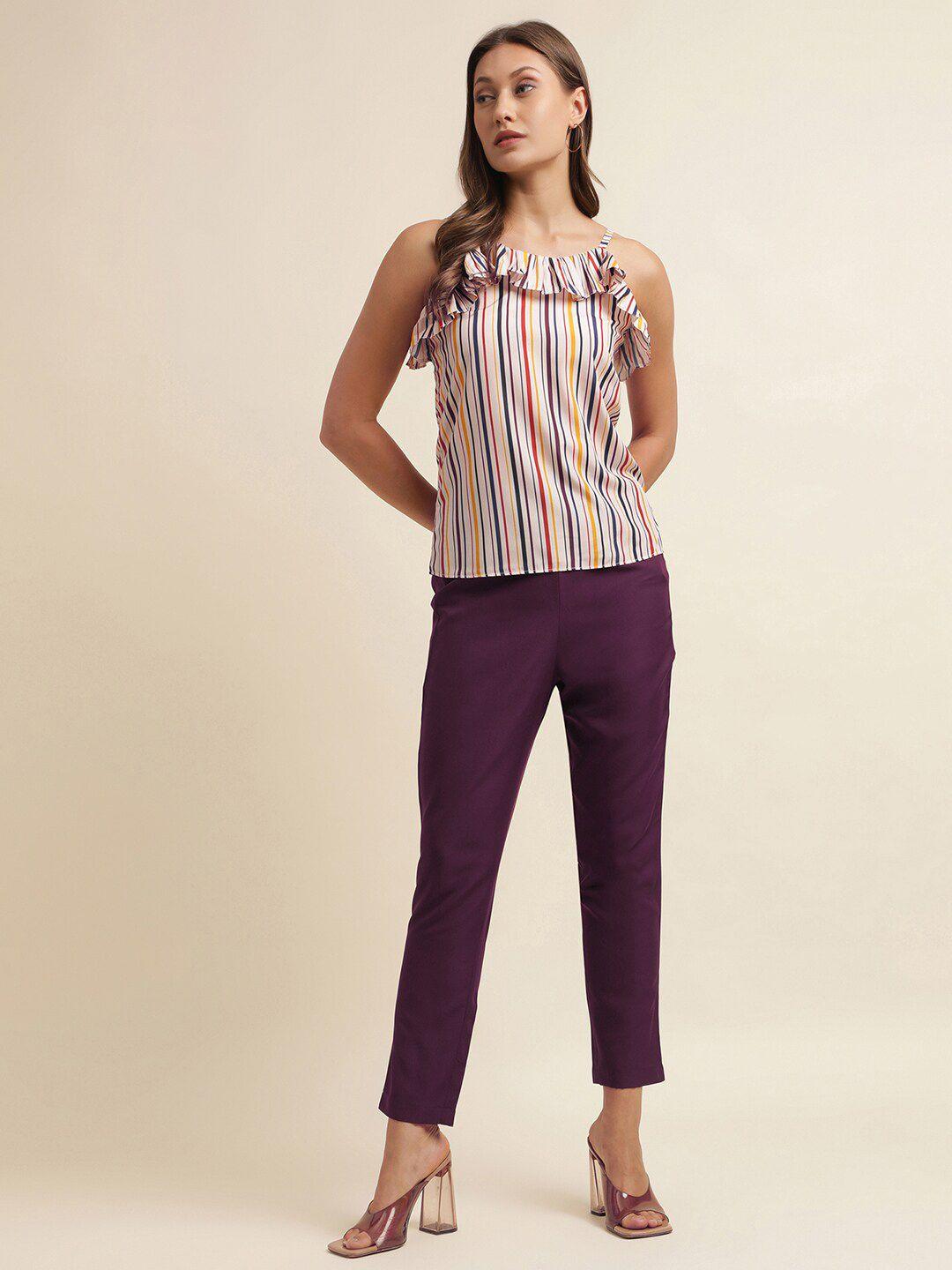 selvia striped top with trousers