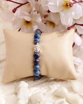 semi-precious stone beaded bracelet