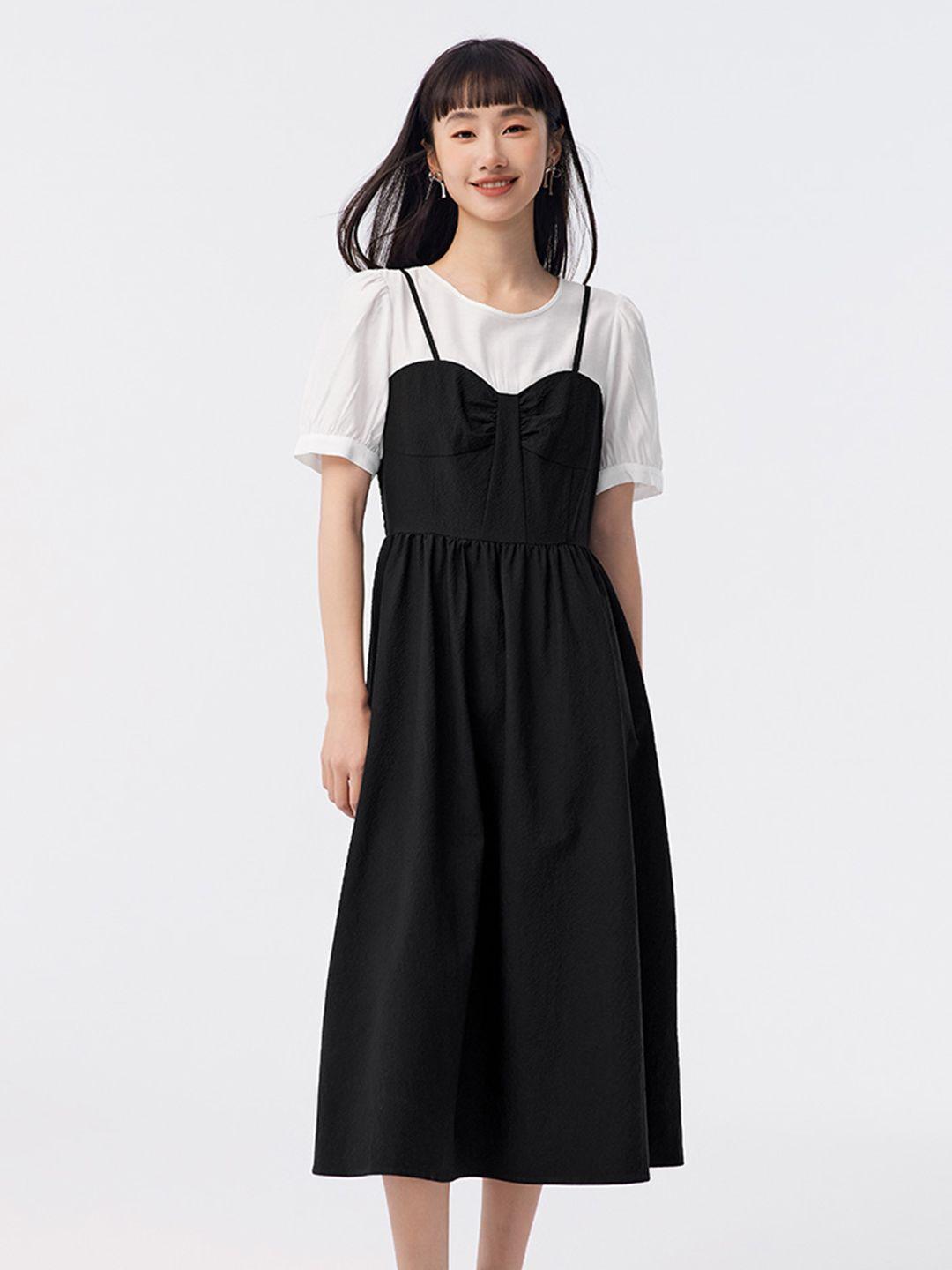 semir a-line midi dress