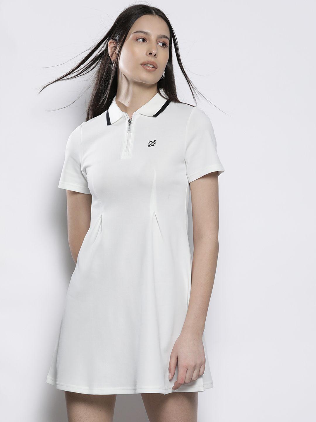 semir solid t-shirt dress