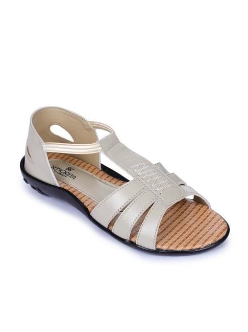 senorita by liberty cream casual sandals