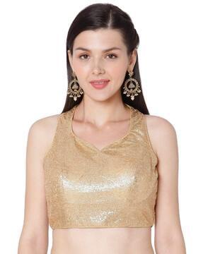 sequence sleeveless blouse