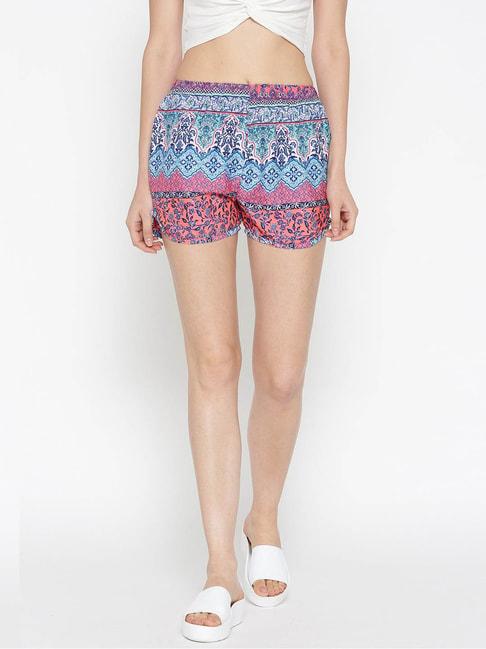 sera multicolor printed shorts