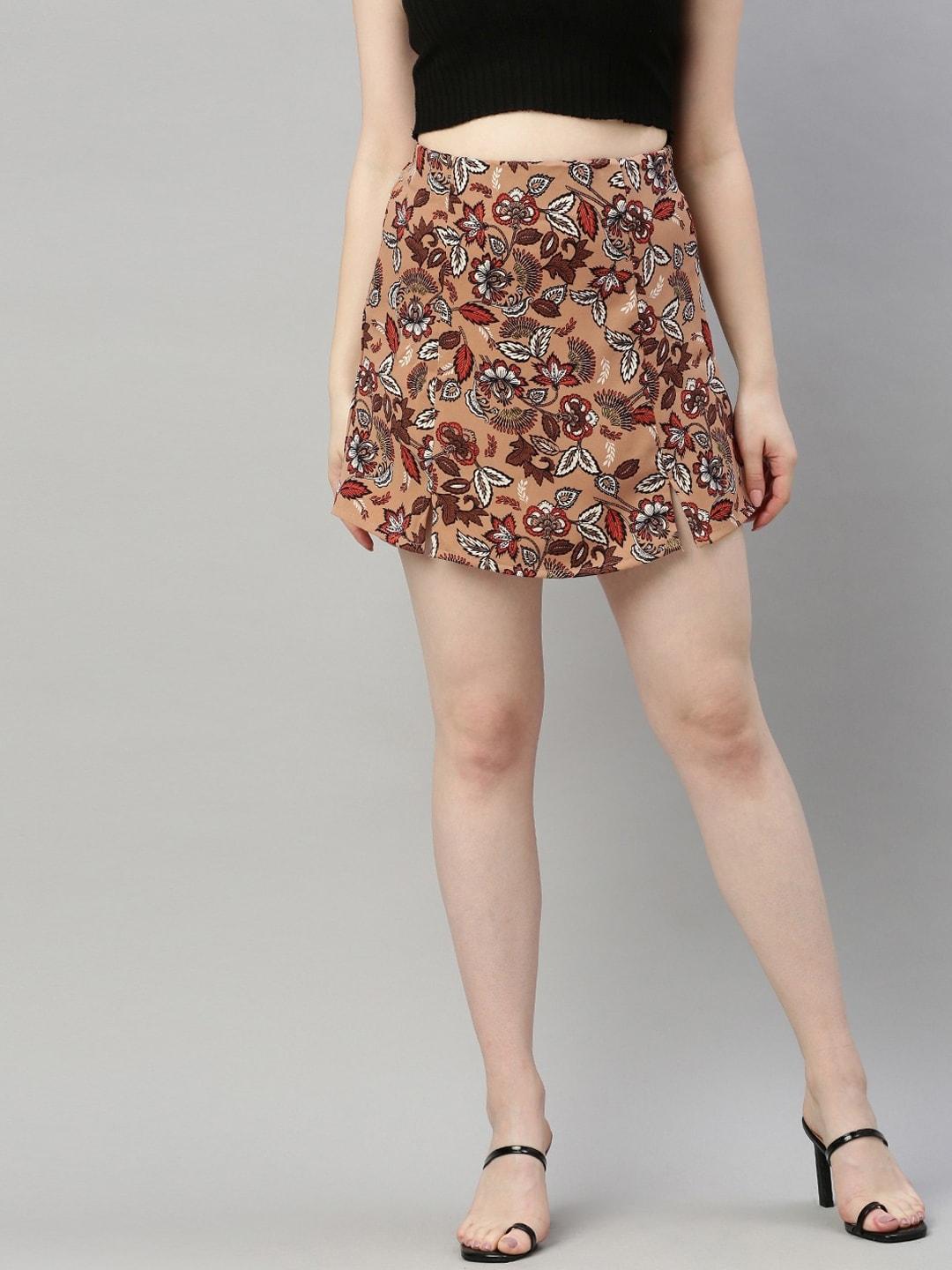 sera-printed-a-line-mini-skirt
