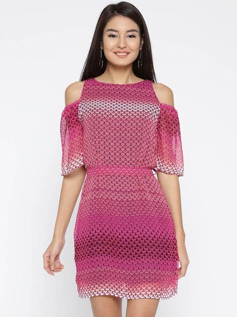 sera multicolor printed dress