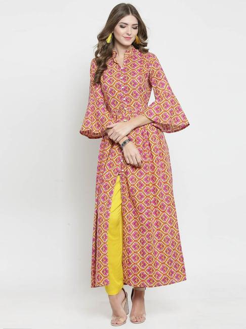 sera multicolor printed kurta with pants