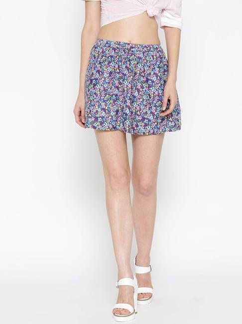 sera multicolor printed skirt
