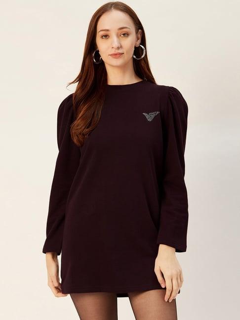 sera wine regular fit dress