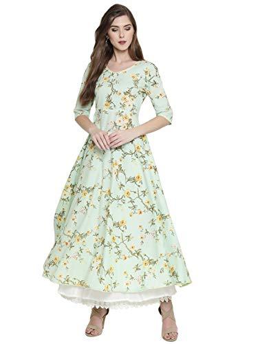 sera women's cotton anarkali kurta (la5117_green_small)