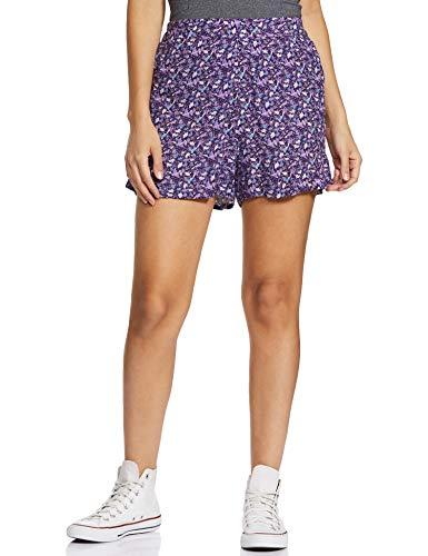 sera women's shorts (la2823_purple_x-large)