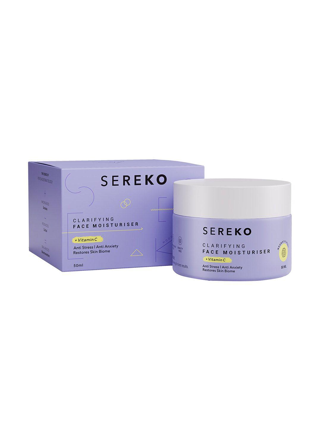 sereko clarifying face moisturizer with vitamin c - 50 ml