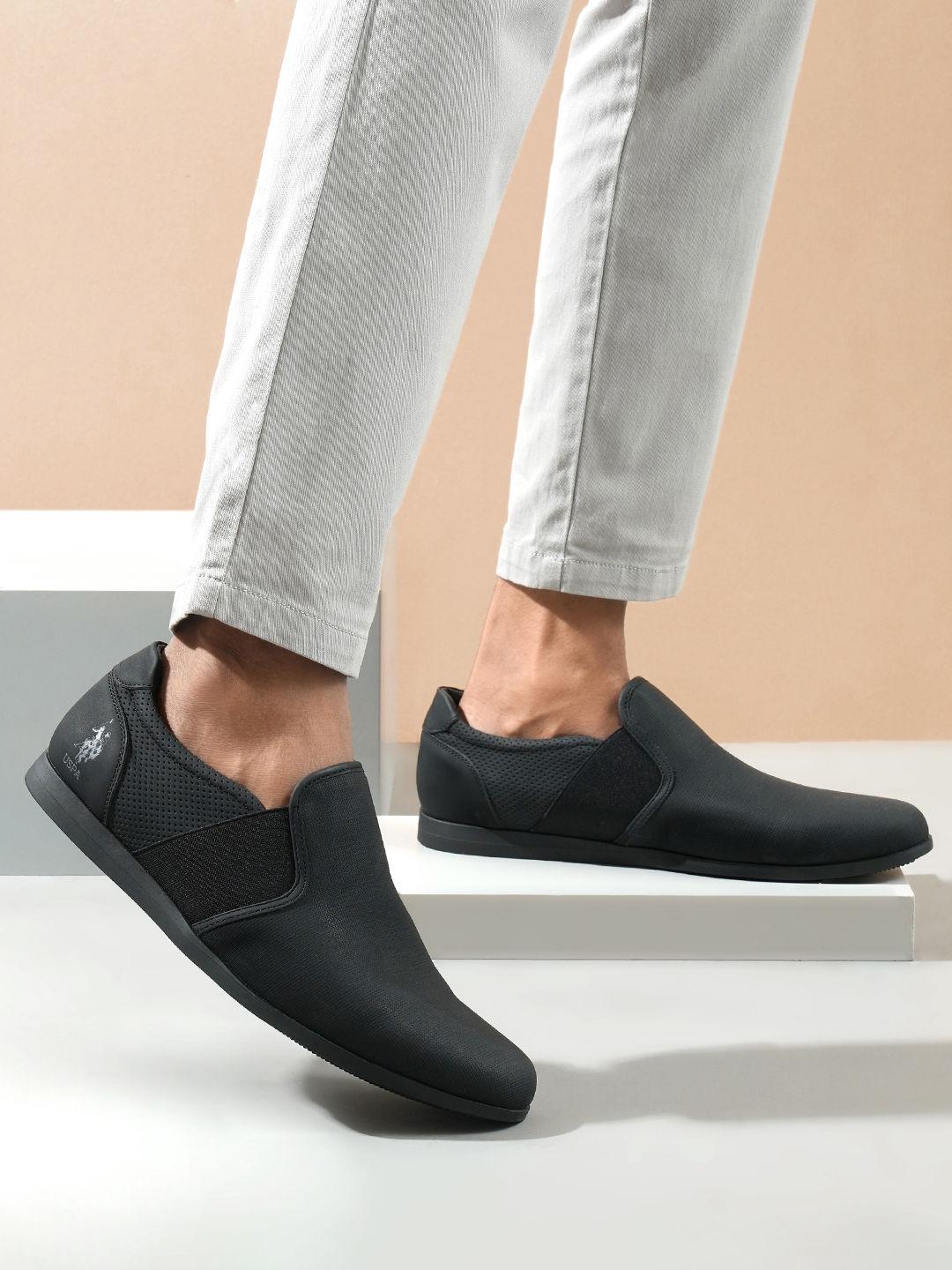sergio 2.0 men casual solid black casual shoes