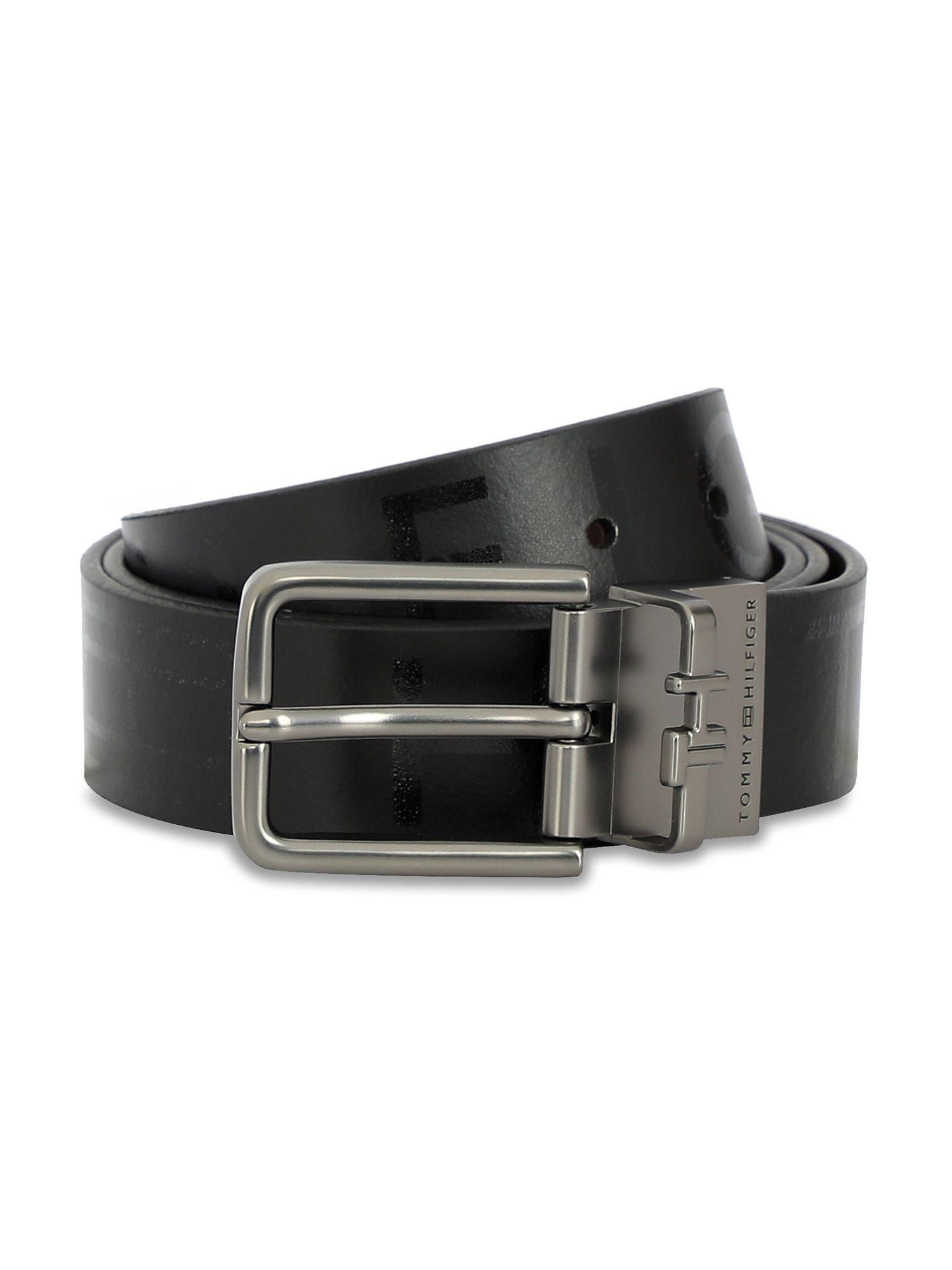 sergio mens leather reversible printed belt-multi-color