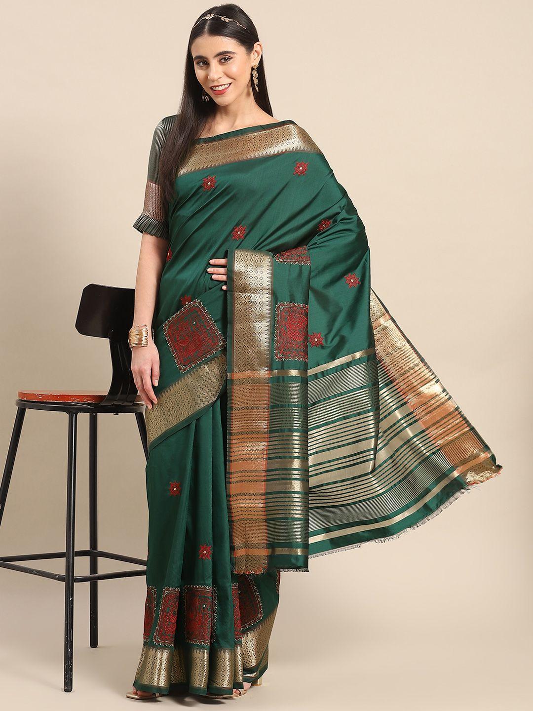 serona fabrics zari silk cotton mysore silk saree