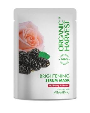 serum face sheet mask - skin brightening wild rose